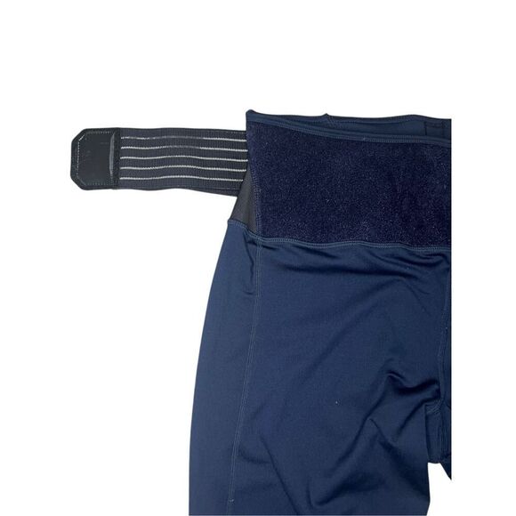 Tommie Copper Women’s XL Compression Capri Leggings Navy Lower Back Support - Picture 6 of 10